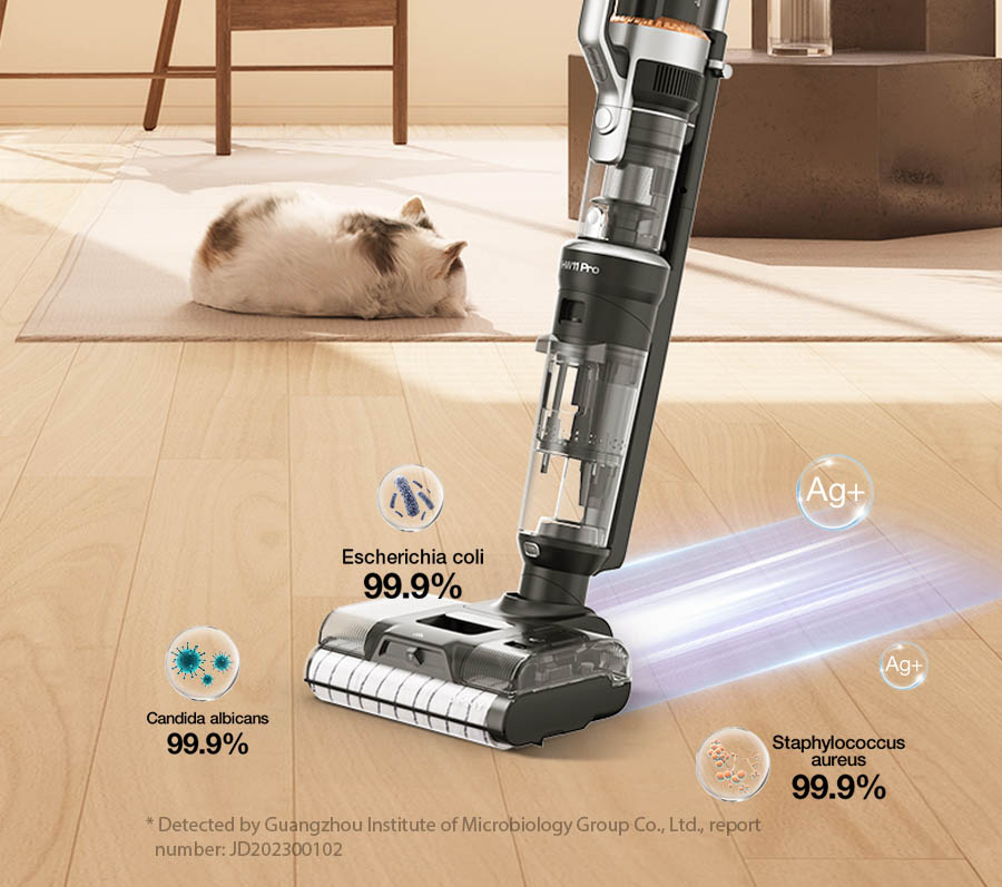 JIMMY HW11 Pro เครื่องดูดฝุ่นและเครื่องซักผ้าแบบ 4-in-1 ไร้สาย